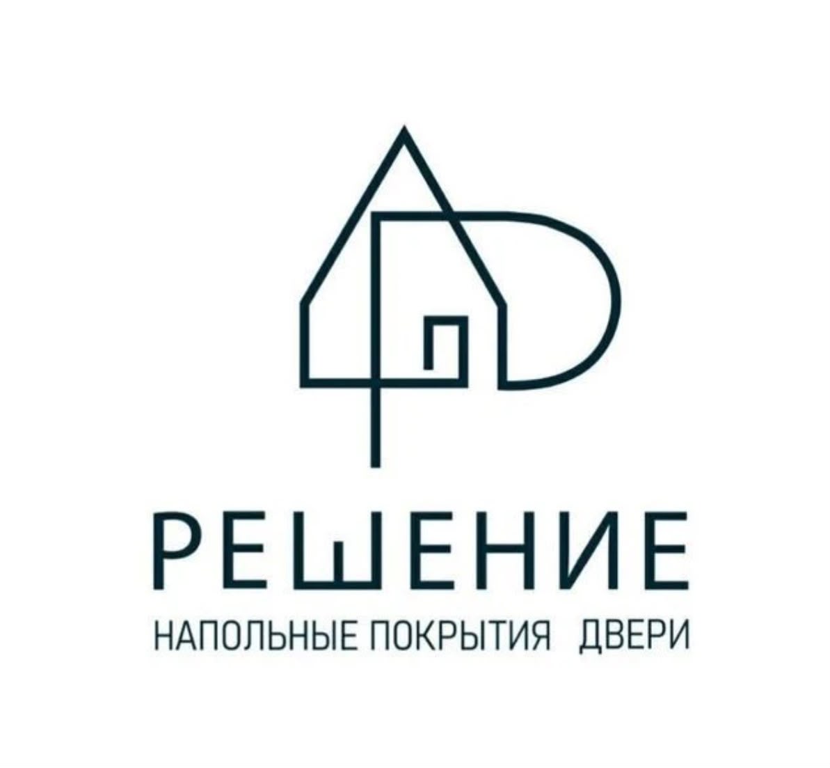 Логотип «Решение — Напольные покрытия Двери»